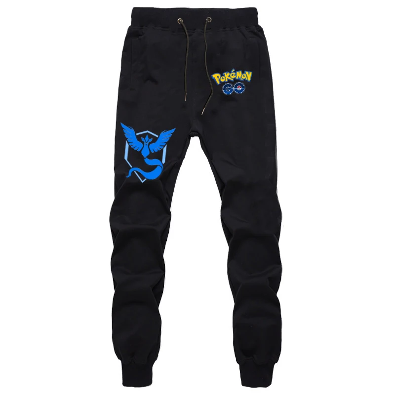 Pants 2 Длинные брюки с принтом «Покемон»; осенние мужские повседневные свободные длинные брюки в стиле хип-хоп; уличная одежда; спортивные брюки; модные брюки для мальчиков - Цвет: Pants 2