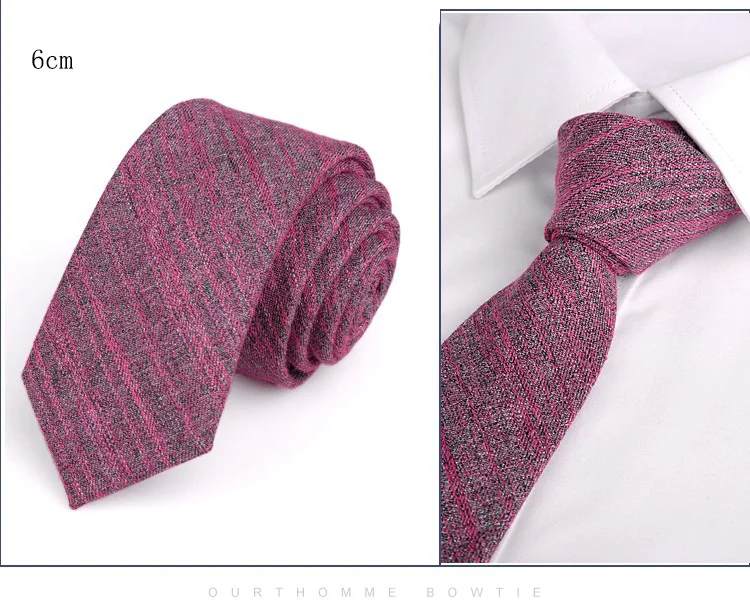 Модный обтягивающий галстук-лента, 6 см, зеленый, серый, однотонный, хлопок, тонкий галстук для мужчин, для свадебной вечеринки, для отдыха, узкая шея, аксессуары - Цвет: E03