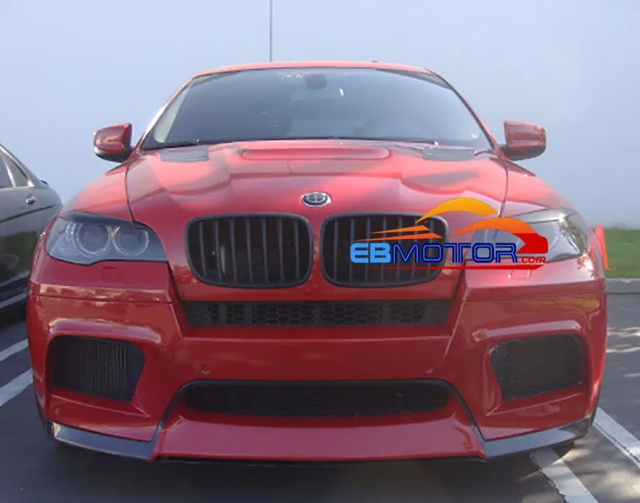 ebmotor-com FRONT LIP SPOILER SPLITTER FOR BMW E71 X6M E70 X5M X5 M X6 M b242 1_6981