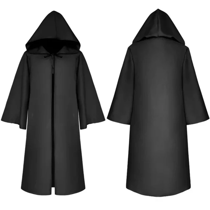 

Wizard Tunic Hooded Robe Halloween Cloak Cosplay Costumes