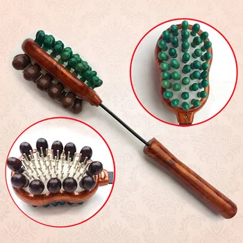 

Care Extensible Knocks Back Rubs Massager Rod Meridian Fitness Body Hammer Tool Wooden Massage Stick