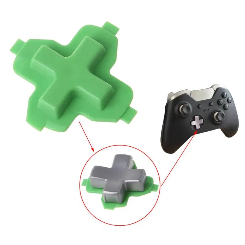 Зеленый магнитный Dpad Горячая запасная часть для джойстика Запчасти игровой