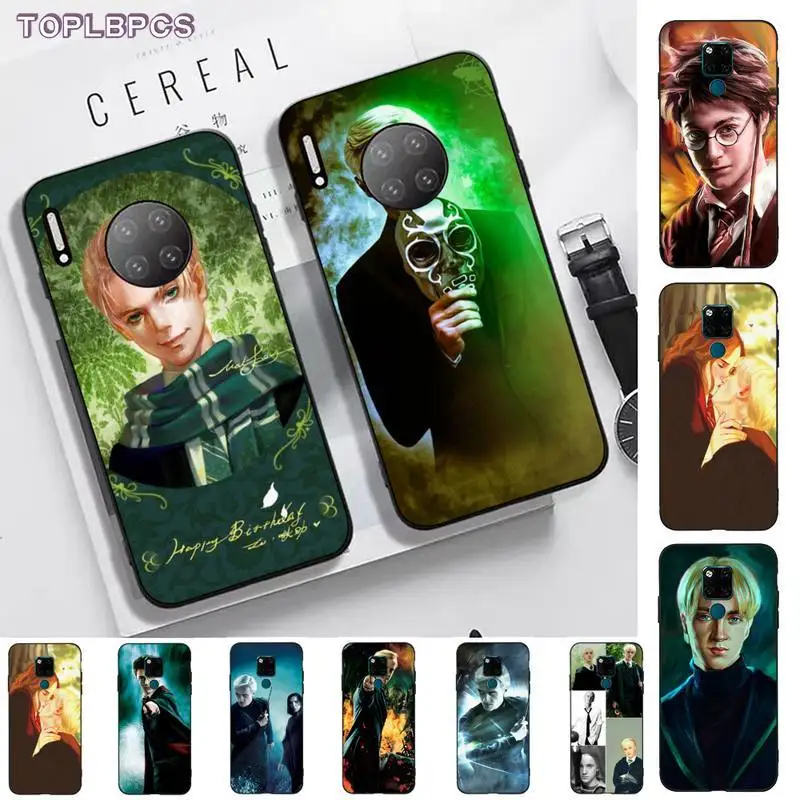 TOPLBPCS Draco Malfoy мягкий чехол для телефона huawei mate 9 10 20 30 pro lite X Y5 6 7 prime 2019 2018|Бамперы| |