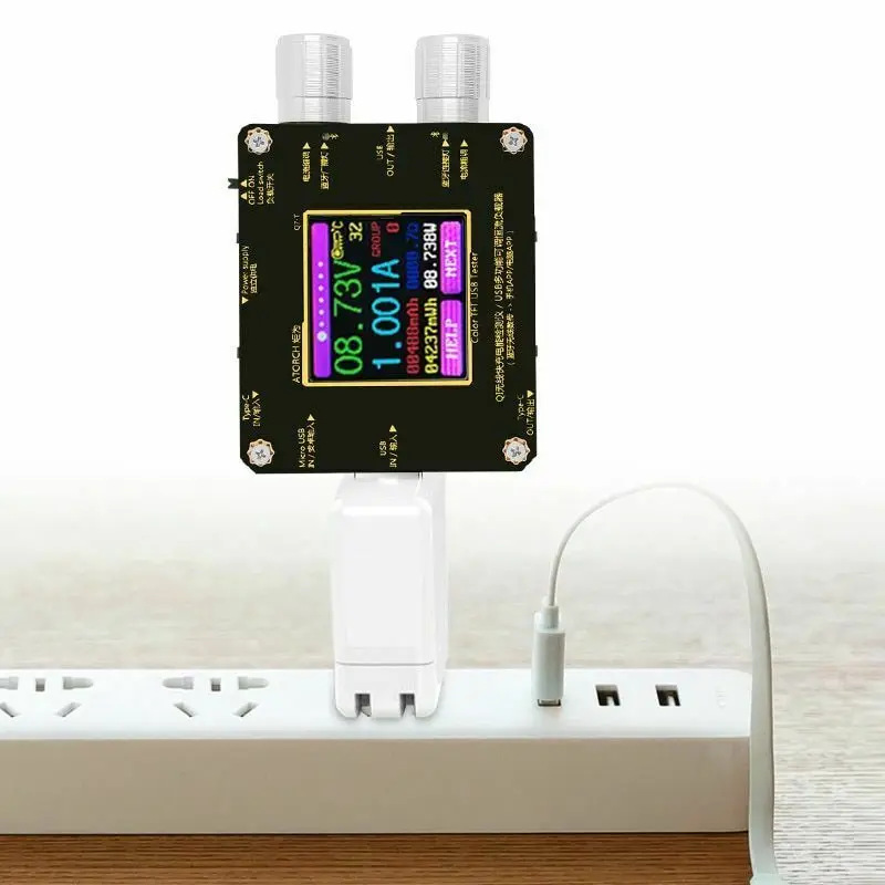Цветной вольтметр TFT Bluetooth для Android ЖК-дисплей Замена 1 шт. беспроводной