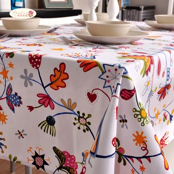 

Simple Striped Table Cover Thickened Tablecloths Home Decoration Table Cloth Dustproof Cloth