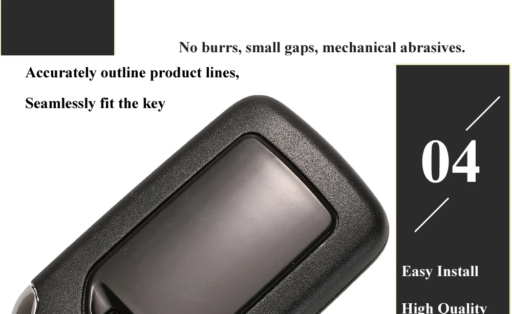 Keyforkess Smart Car Remote 2/3/4/5/6 pulsanti chiave Shell per Honda Fit ooctavia ey City Jazz XRV Venzel HRV CRV Accord inserisci portachiavi - H3b464d72424c495a89b674bae79dba6ac