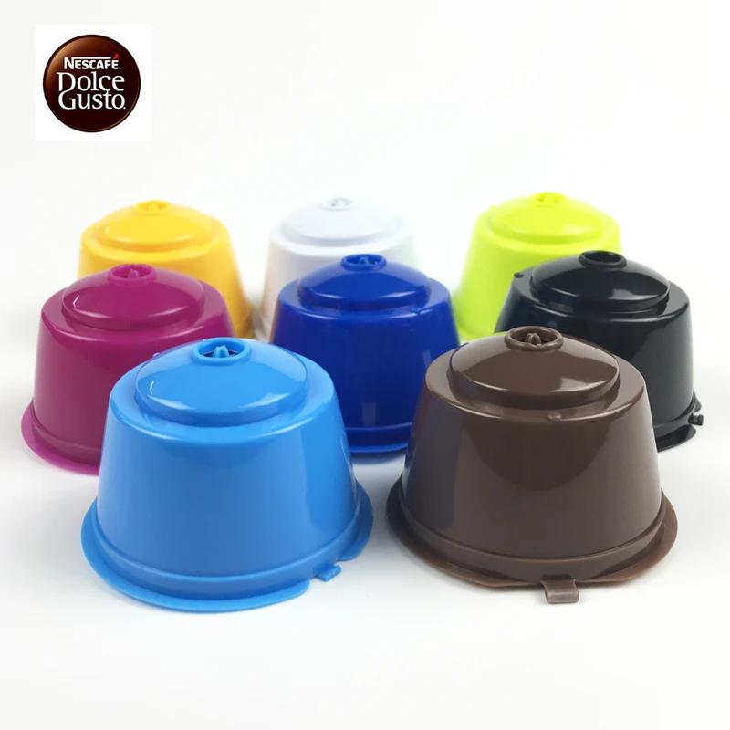 1pc Refillable Reusable Coffee Pods Compatible with Dolce Gusto 8 Color Tool | Дом и сад