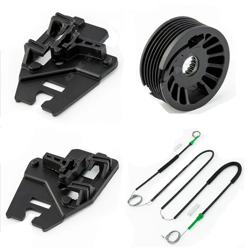 

51337020659, 51337020660 FOR BMW E46 WINDOW REGULATOR REPAIR KIT with PLASTIC SLIDER FRONT LEFT or RIGHT 1998-2005