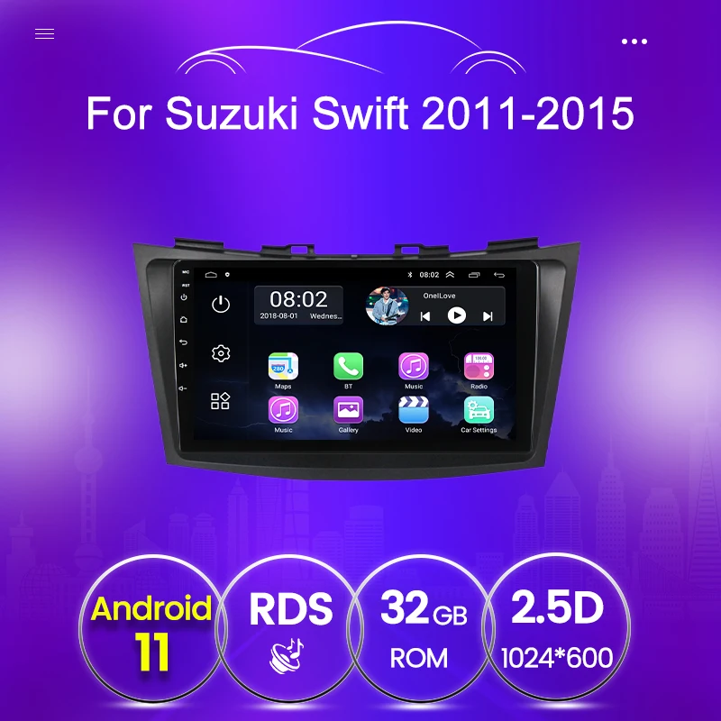 PROD 4001159610558 2G+32G Car DVD player for Suzuki Swift 2011 2012
2013 2014 2015 auto radio stereo gps multimedia player android head unit