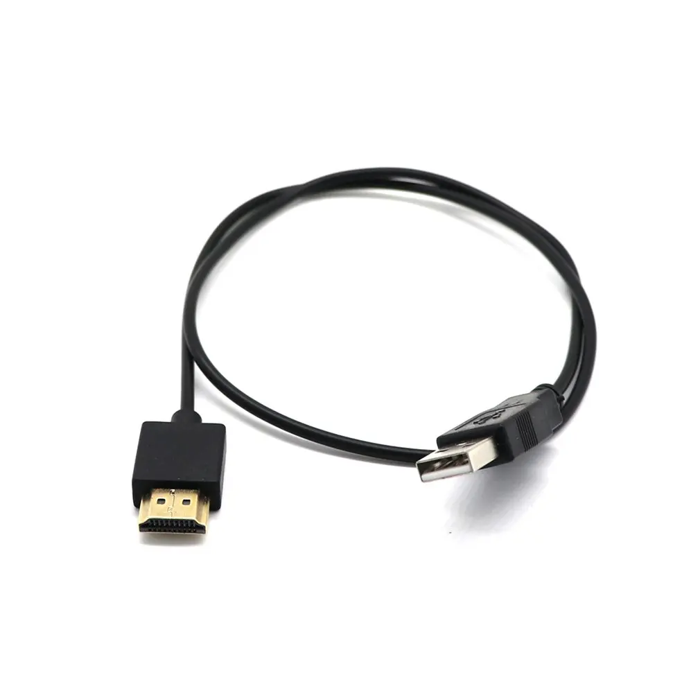 Smart Device Laptop Power Cable HDMI-compatible Cable Male-Famel HDMI-compatible  to USB Power Cable USB to HDMI-compatible Cable - AliExpress