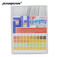 100 Strips/box  pH Test Strips 0-14 Scale Premium Litmus Tester Paper Ideal for Test pH Level of Water 40%Off 1