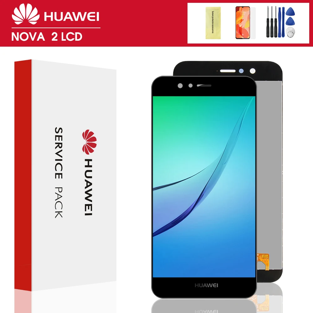 ЖК-дисплей для Huawei 5 0 '' сенсорный экран Nova 2 PIC-AL00 PIC-L09 PIC-L29 дигитайзер в сборе с