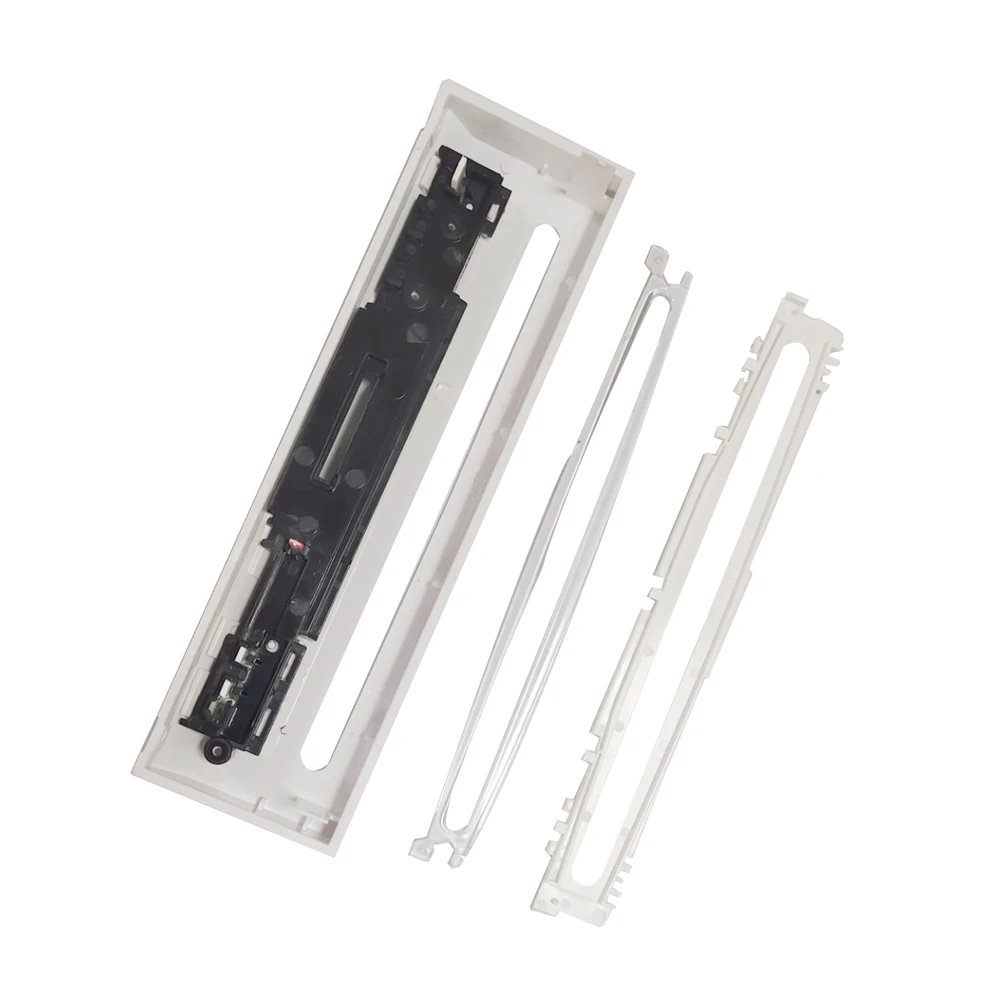 placa de cobertura frontal de plástico para console placa de proteção de plástico para reparo da porta com peças