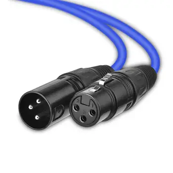 

Professional XLR Wire Male To Female Wire Cable for Stage Light Microphone Audio DTT88