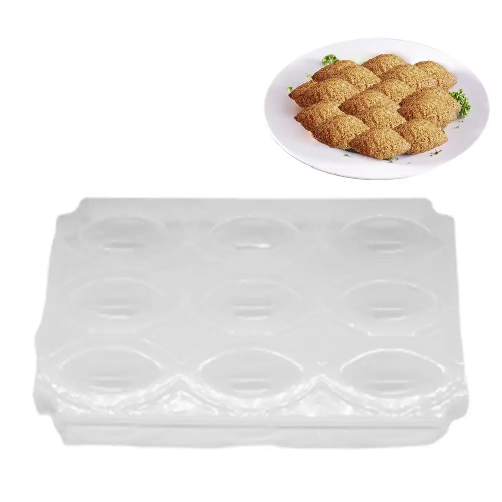 

Meatball Mold Manual Kibbeh Meatloaf Maker Plastic Fried Kibbeh Mold DIY Meat Processor For Making Kubba Kitchen Accessories