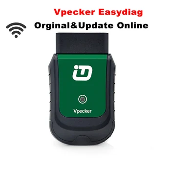 

Original Vpecker Easydiag WIFI OBDII Full System Diagnostic Tool Latest V8.1 With Oil Reset Function Supports Windows 10