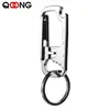 QOONG 2022 Stainless Steel Keyrings EDC Multi Function Tool Keychains with Wrench Bottle Opener Ruler Key Chain Ring Holder Y83 ► Photo 2/6