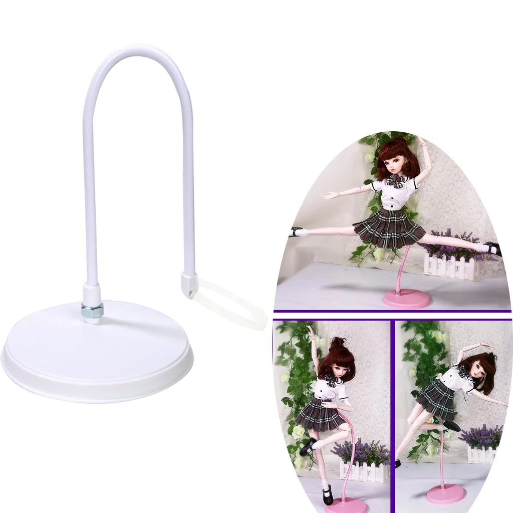 Adjustable 9-19 inch Display Stand Doll Support Holder for 1/3 1/4 1/6 Scale BJD  Dollfie AOD Dolls Accessories