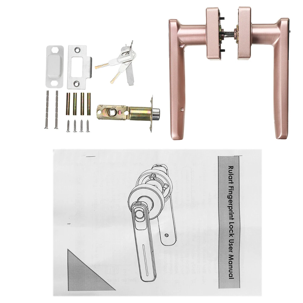  New Smart Electronic Fingerprint Door Lock Security Safe Tools USB for Home Office SF66 - 4000379897465