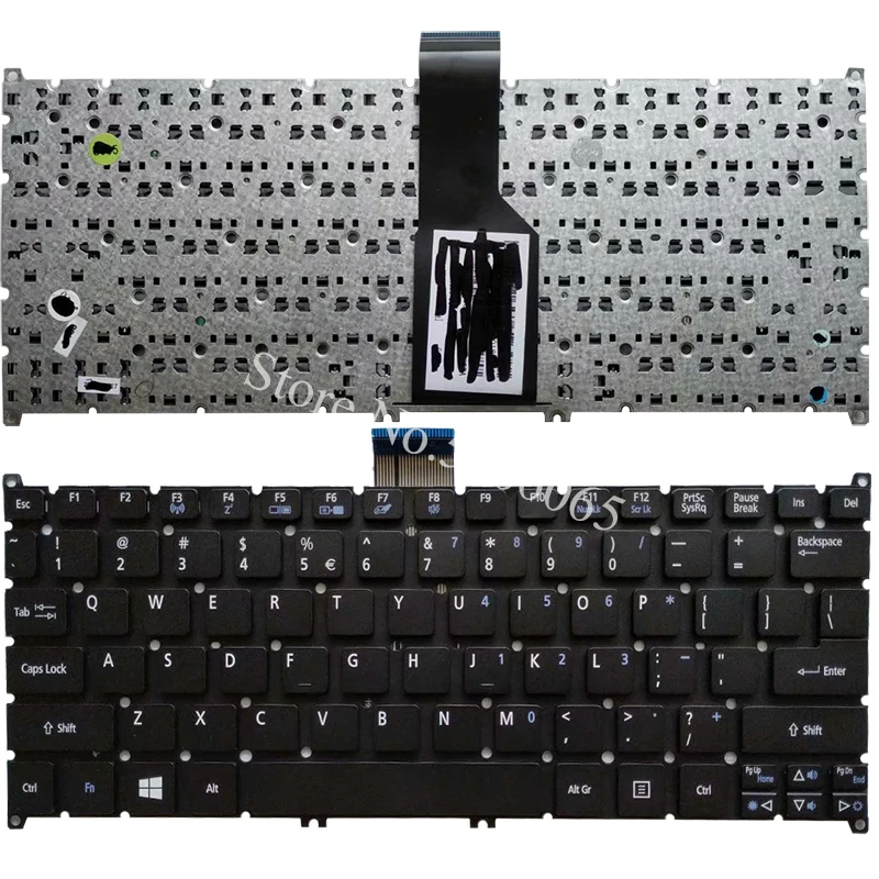 US клавиатура для ноутбука ACER Aspire S3 S3-391 S3-951 S5 S3-371 One 725 756 S5-391 Travelmate B1 B113 V5-171 |