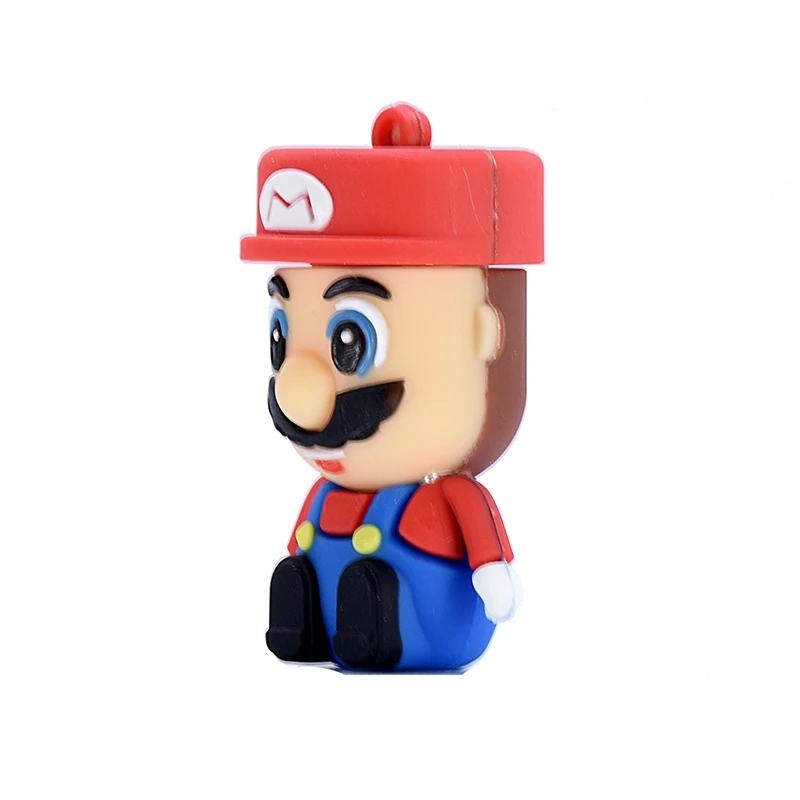 Мультяшный флеш-накопитель Super Mario Usb Flash Drive 4 ГБ 8 ГБ 16 ГБ 32 ГБ 64 Гб 128 ГБ 256 ГБ игровая флеш-карта памяти Флешка U Stick подарок