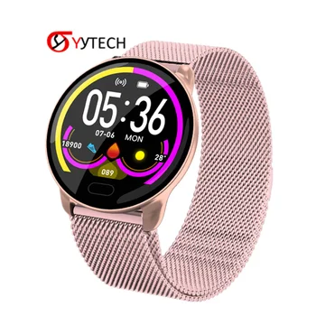 

SYYTECH K9 Smart Watch Metal Band Fitness Tracker All-day Heart Rate Monitoring Multi-sports Mode Smart Bracelet Wristband