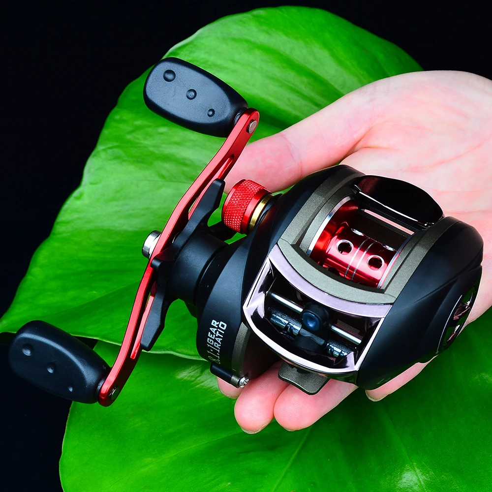 

Fargiant 8:1:1 High Speed Ratio Magnetic Force Brake Water Drop Round Prevention Deep Fried Line Fishing Reel Vessel Fish Line