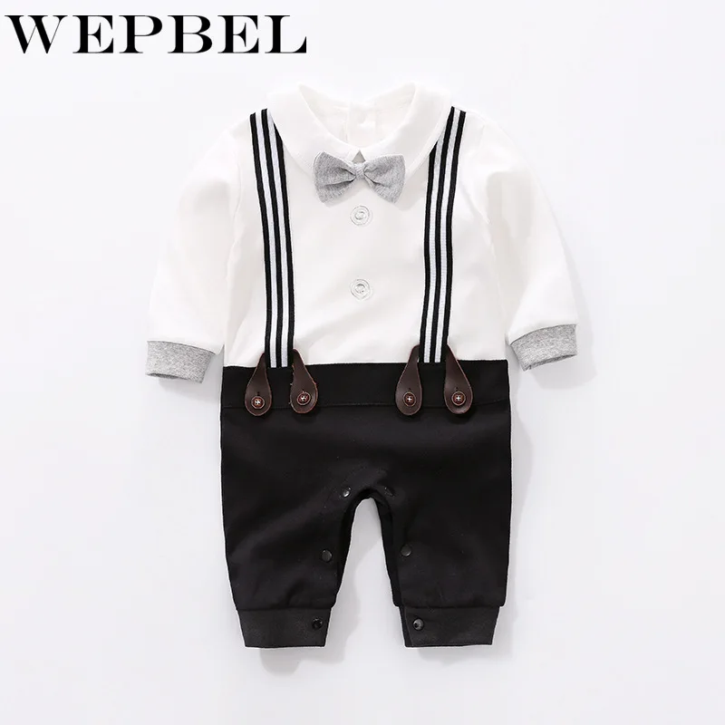 WEPBEL/блейзер для маленьких детей; Формальные Пиджаки Костюмы для джентльменов; одежда для свадьбы; костюм для мальчиков; хлопковые комплекты с блейзером для малышей