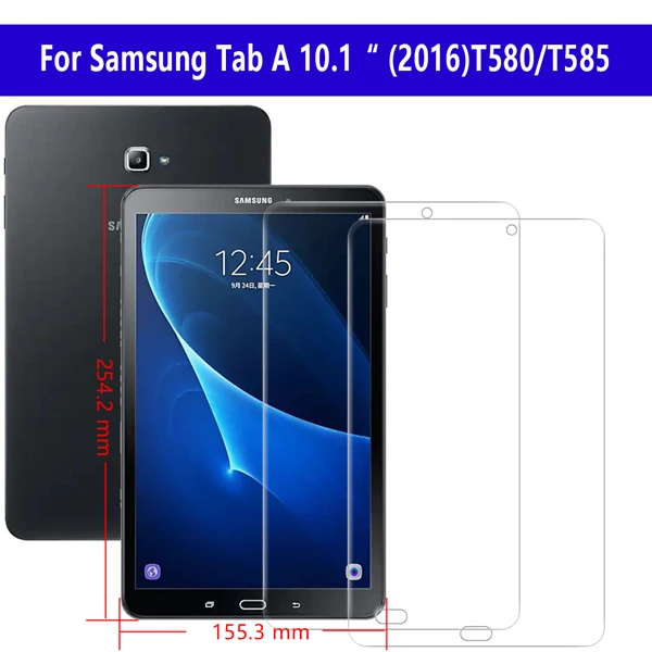Защитная пленка из закаленного стекла для samsung Galaxy Tab A 10,1 SM-T510 T510 T515 SM-T580 с защитой от царапин - Цвет: SMT580GHM2
