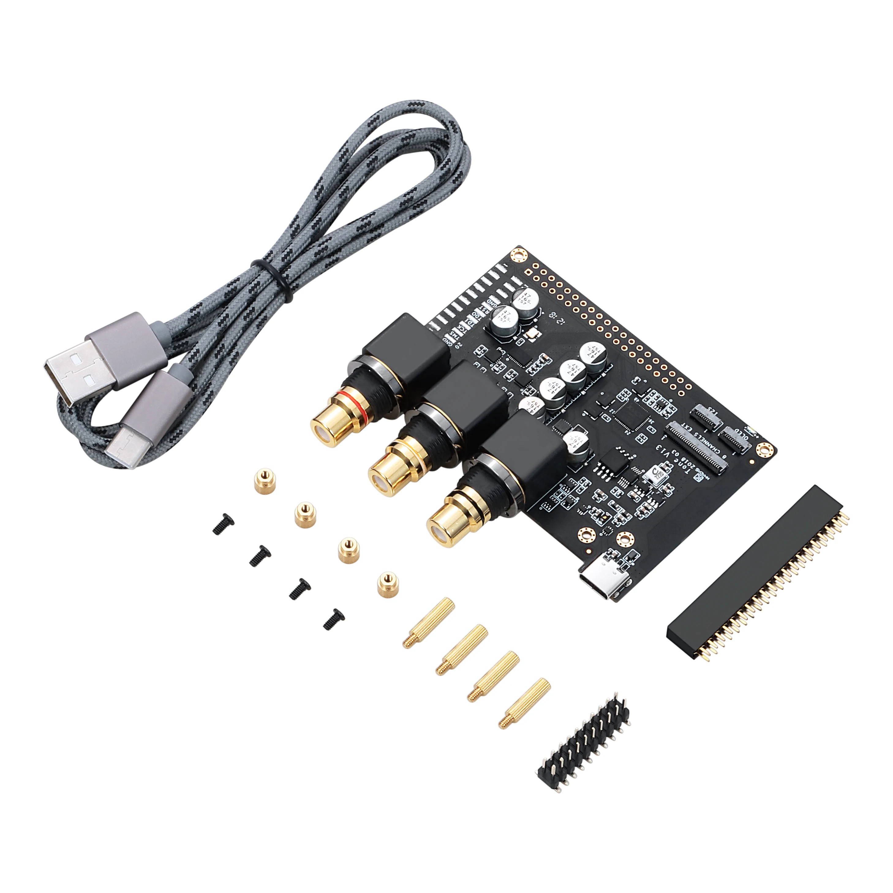 Placa de Tom Khadas e Case Placa de Desenvolvimento de Áudio com Xmos Hi-res Es9038q2m Usb Dac Xu208-128-qf48 - Imagem 6