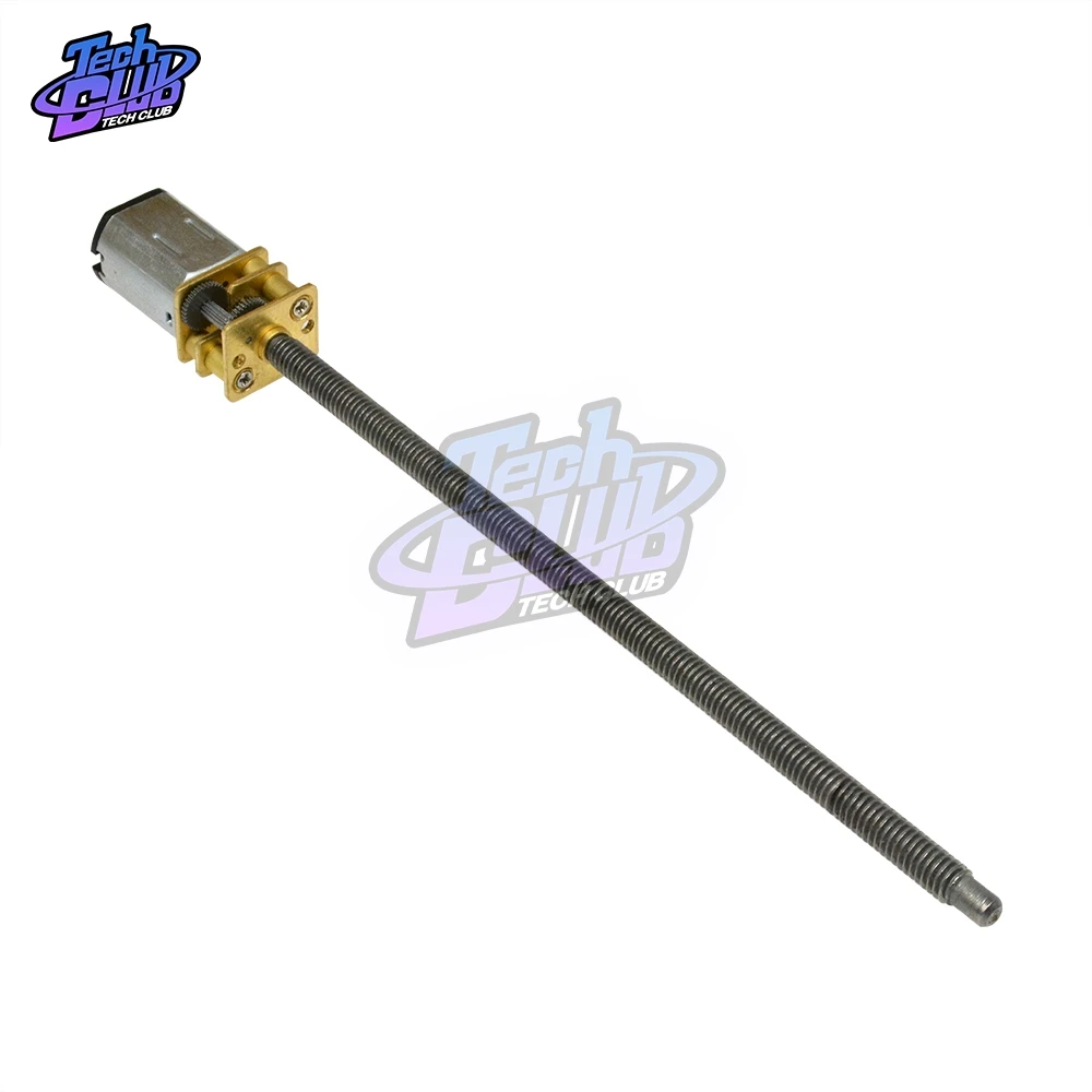 GA12-N20-M4*100 DC 3V 6V 12V 100RPM Micro Speed Gear Motor Reduction Gear Motors With Metal Gearbox Wheel Diy Kits