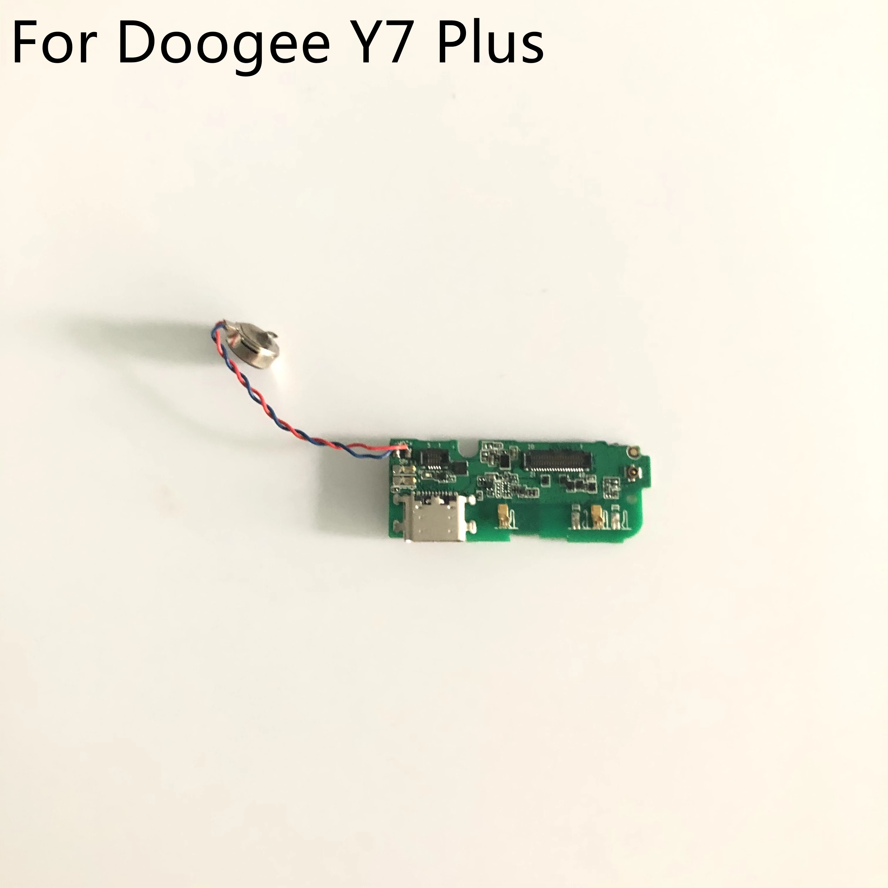 DOOGEE Y7 Plus используется USB разъем плата зарядки + вибромотор Для MTK6757 Восьмиядерный 6