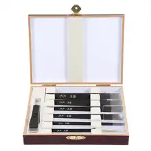 7Pcs/set Cuticle Dry Dead Skin Remover Toe Nail Pedicure knife Feet Care Manicure Nails Clipper Scissors Tweezer with Box