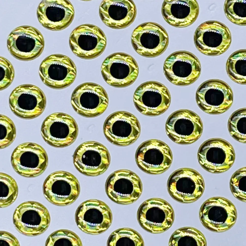 Fishing Tackle 100pcs/lot 3D Eyes 7mm 8mm 9mm 10mm Holographic 3D Eyes High Transparent Fly Fishing Lure Minnow Bait DIY Fishing Tackle fishing tools fishing tool fishing accessories fishing tackle fishing bait