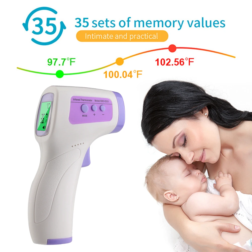 

TG8818N Non-contact LCD Infrared Thermometer Battery Powered IR Temp Meter Handheld Infrared Thermometer