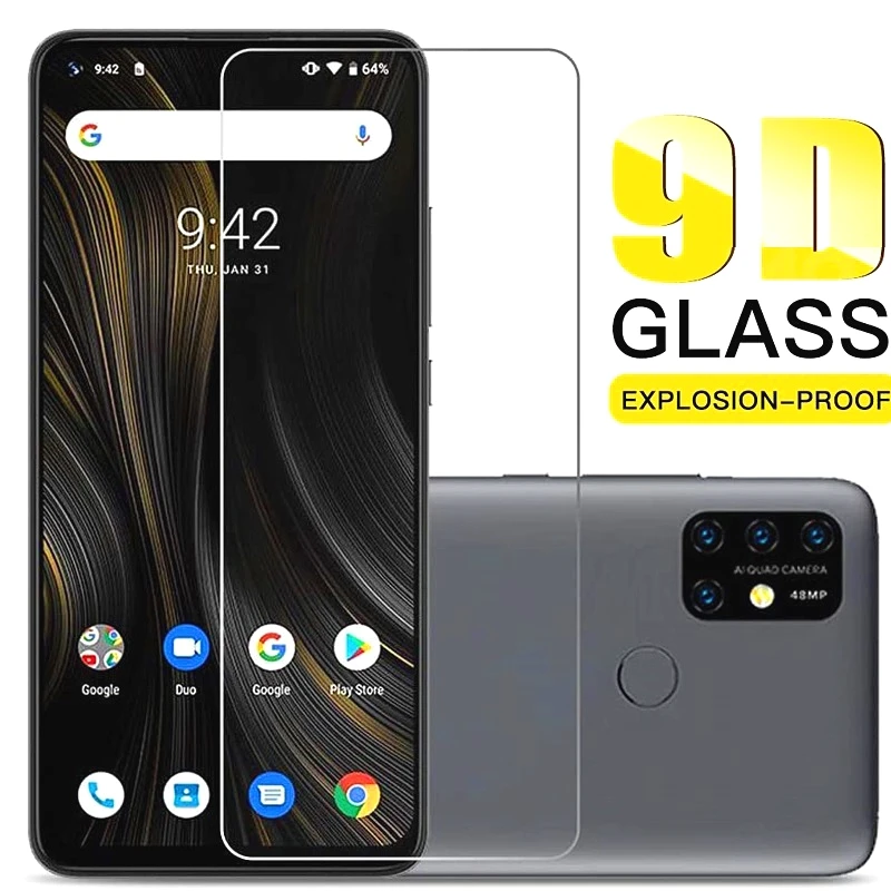 Закаленное стекло премиум-класса 9H 2.5D для UMIDIGI Power S3 Pro F1 защита экрана защитная
