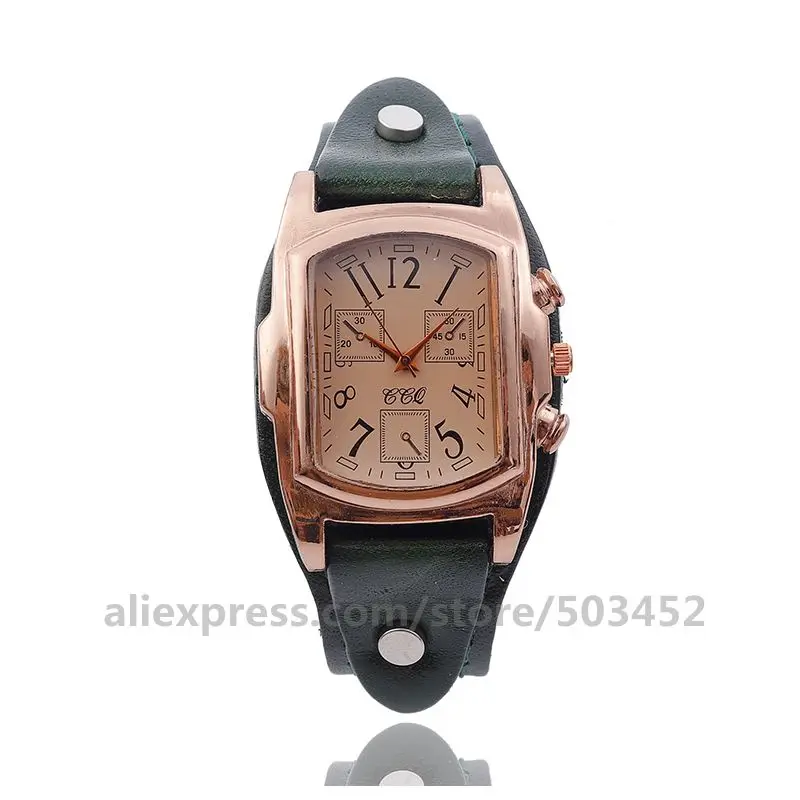 100 шт./лот CCQ 92015 Relojes Para Mujer Модные Аналоговые кварцевые часы из натуральной кожи заводская цена подарки новые наручные часы