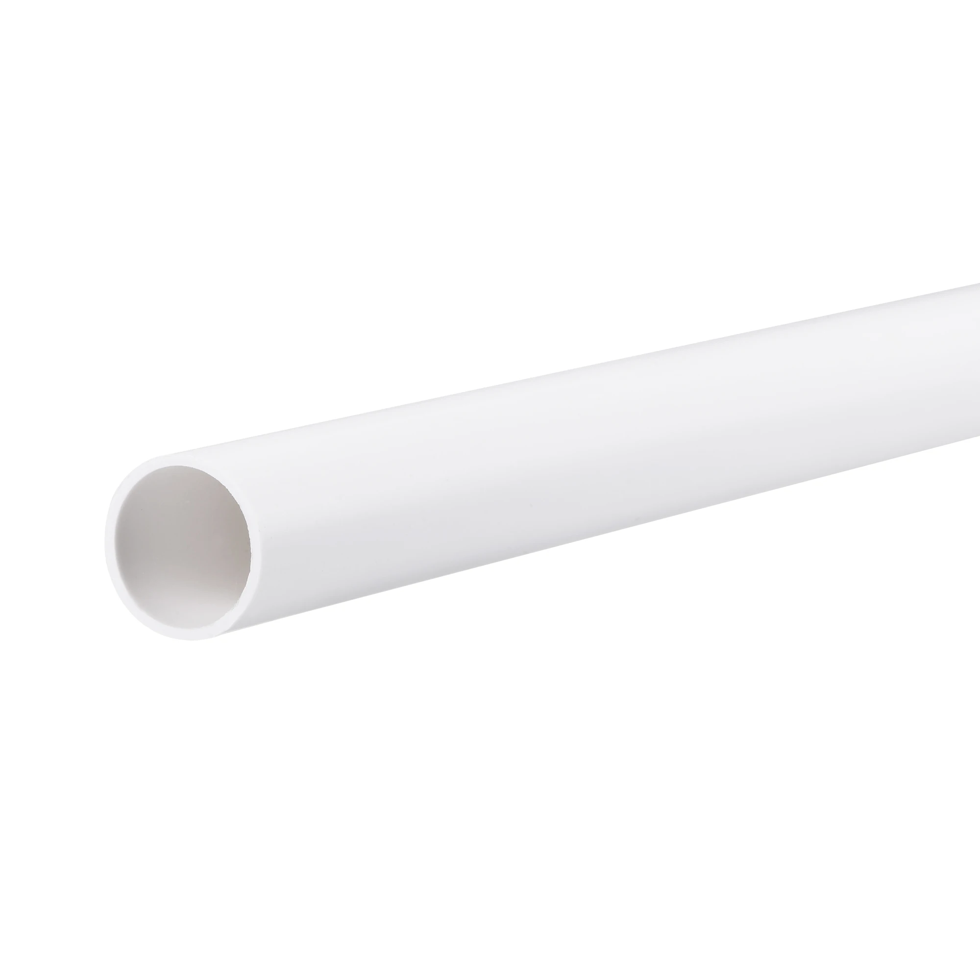 Uxcell PVC Pipe Round Rigid Plastic Tube 1/2