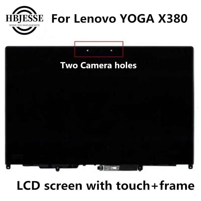 New LCD Assembly For Lenovo YOGA X380 LP133WF4 SP A5 lcd display touch screen digitizer complete replace FHD 1920X1080 | Компьютеры и