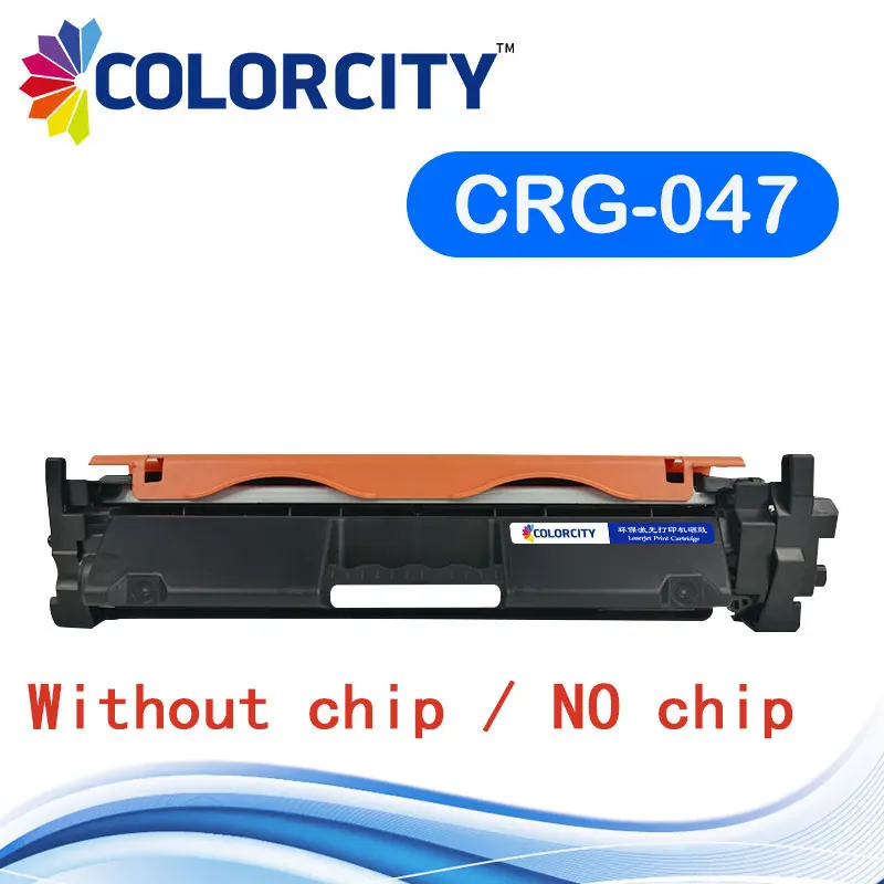 without chip Совместим с Canon imageCLASS LBP113w тонер-картридж CRG-047 CRG047 CRG 047 для LBP112 ic MF112 MF113w лазерный принтер - Цвет: without chip