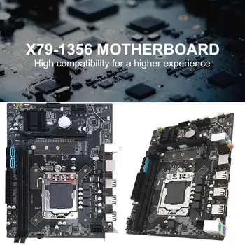

X79 LGA 1356 Pin Desktop Base Plate RECC DDR3 Server CPU Stable Motherboard Suitable For Intel 21.6*17CM