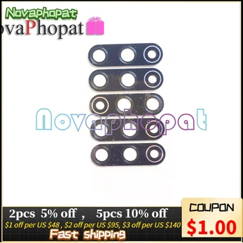 

50Pcs/Lot Redrice Red Rice Note8 Pro New Back Big Rear Camera Glass Lens For Redmi Note 8 Pro Real Camera Lens With Adhesive