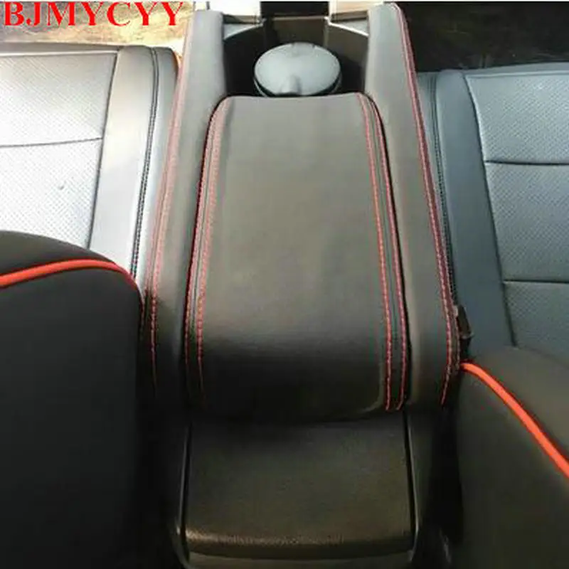 BJMYCYY Car-styling Interior trim for automobile armrest case decorative sleeve Accessories For Honda CIVIC 10th Coupe 2016 | Автомобили и
