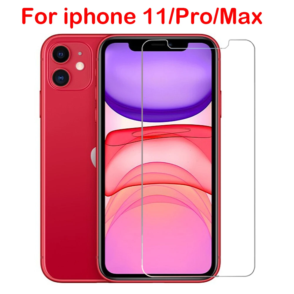 Закаленное стекло для iPhone X XS 11 pro Max XR 7 8 6s Plus защита экрана 10 защитное на Pro |