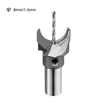

Hard Alloy Cutter 6mm-35mm Router Bit Processing Wooden Bead Ball Knife Cutter Buddha Beads Drilling Bit Tool For Woodworking