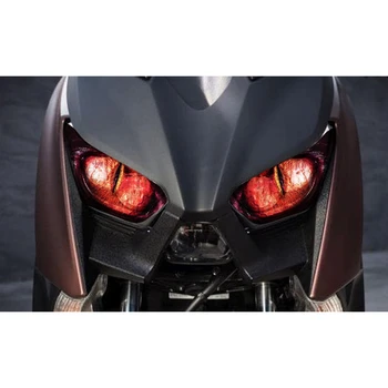 

Motorcycle Accessories Headlight Protection Sticker Headlight Sticker for Yamaha Xmax 300 Xmax 250 2017 2018 B