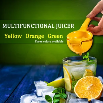 

Yellow Lemon Orange Squeezer 20*6*4CM Handle Press Multifunctional Kitchen Tool Manual Strainer Aluminum Alloy Fresh Juice Tools