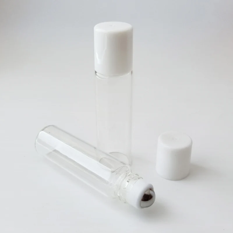 5ML White steel ball 100 шт./лот, 5 мл, мини-флакон для эфирных масел, флакон многоразового использования, пустые флаконы для парфюма - Цвет: 5ML White steel ball