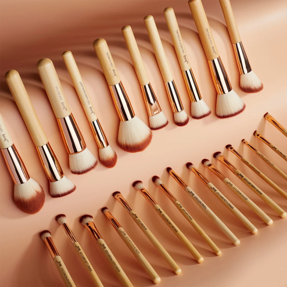 Набор кистей для макияжа из бамбука 25 шт.|brush tool kit|brush set make upmake up brush tools |
