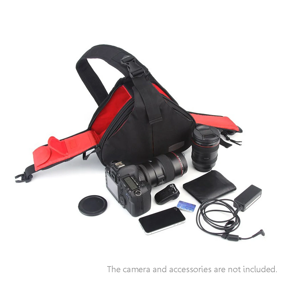 Andoer водостойкая модная мини сумка через плечо сумка для камеры чехол с водонепроницаемой крышкой для Canon Nikon sony SLR DSLR